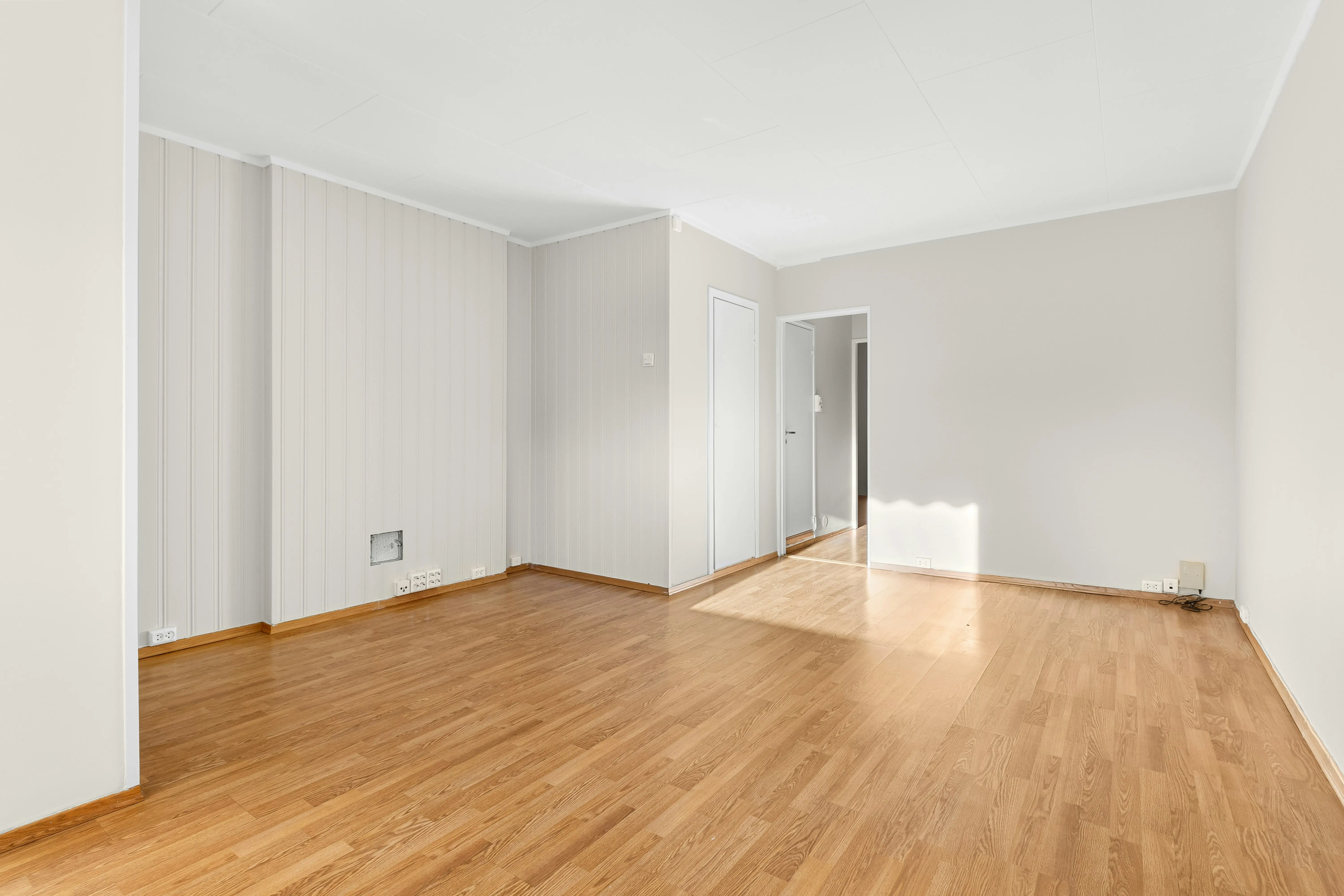 Self-leveling floor preparation and vinyl installation by VV Renovation